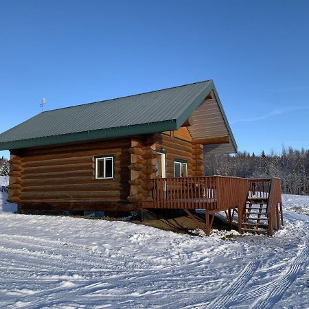 Secluded Log Cabin, 30 Min From Chena Hot Springs Pleasant Valley Экстерьер фото