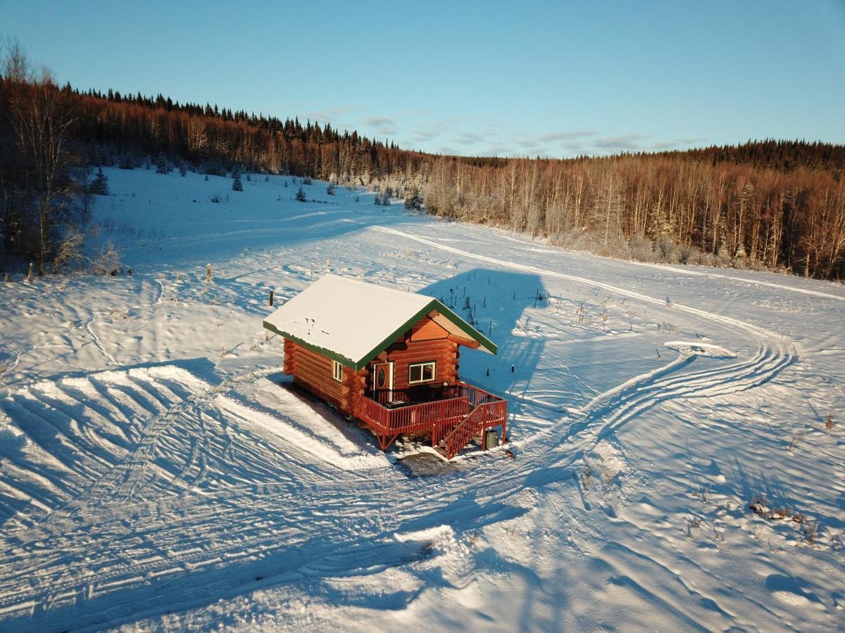 Secluded Log Cabin, 30 Min From Chena Hot Springs Pleasant Valley Экстерьер фото